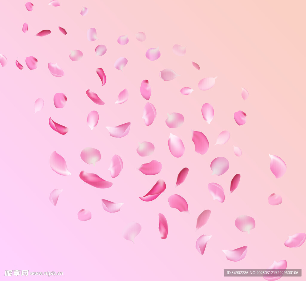 粉色花瓣