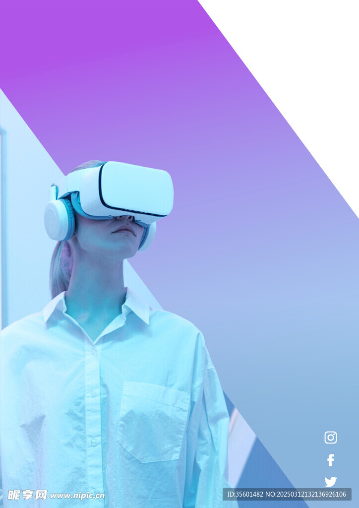 VR眼镜海报素材