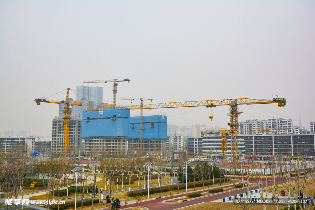 城市建筑工地