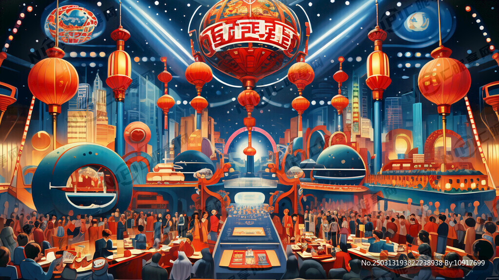 九十年代上海风格的主题年会