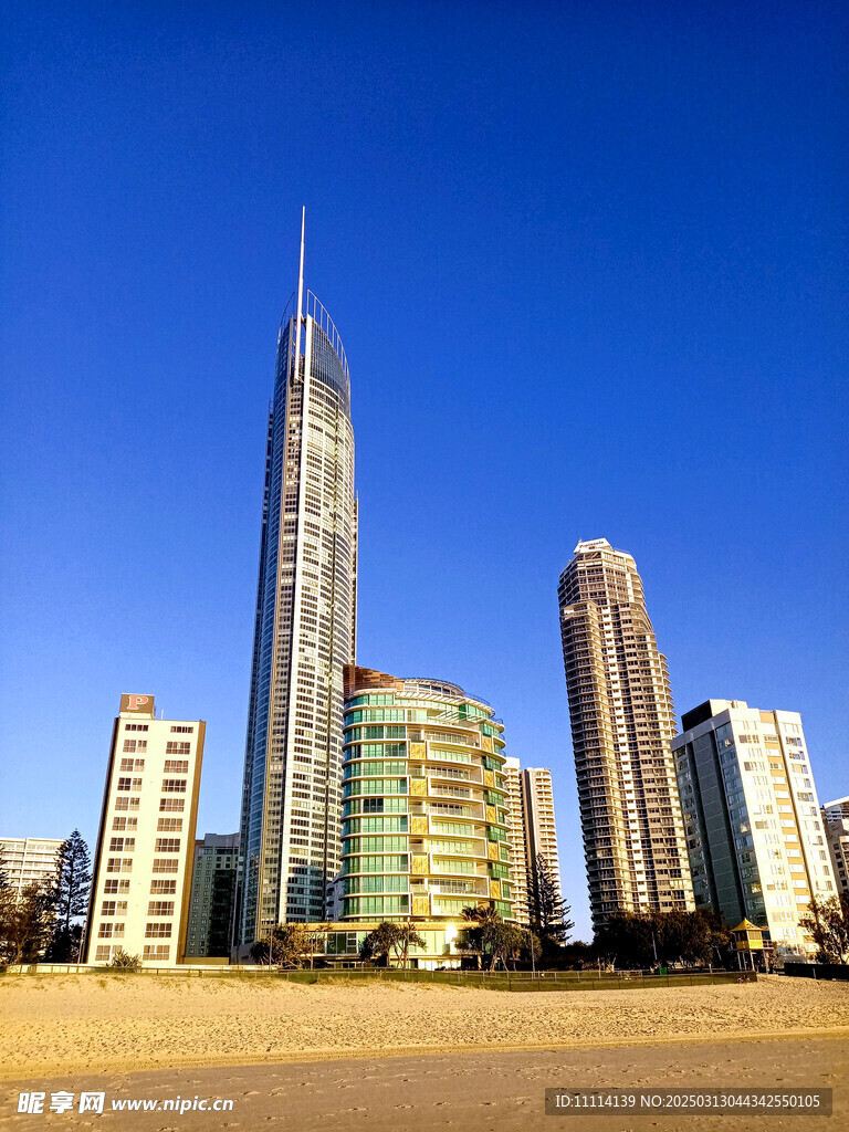 黄金海岸海滨风景