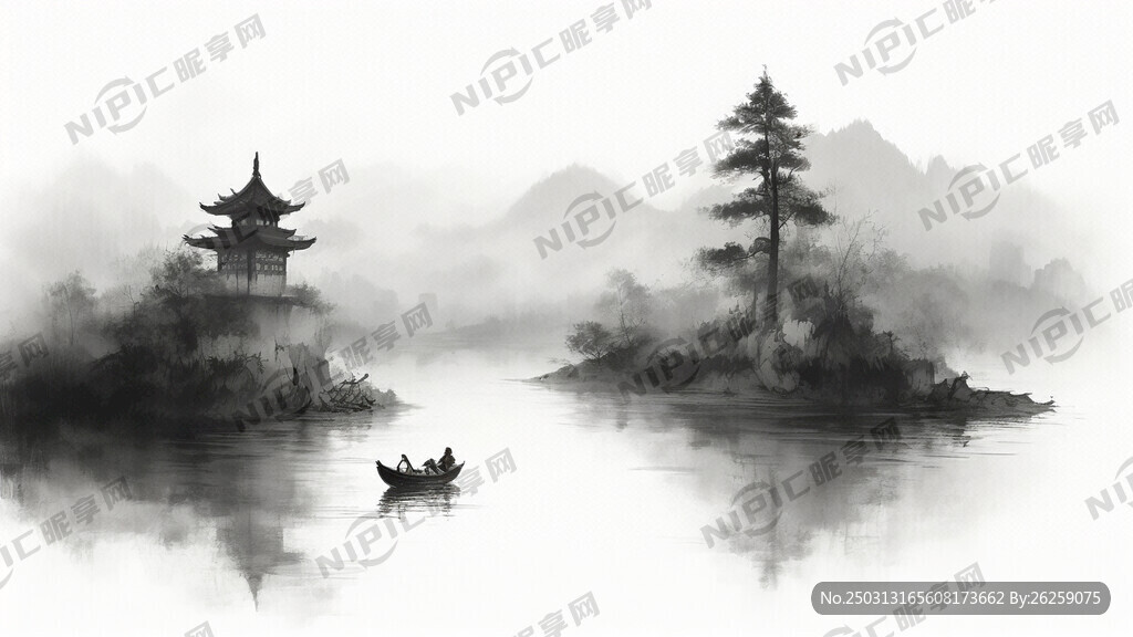 水墨江南 小桥流水