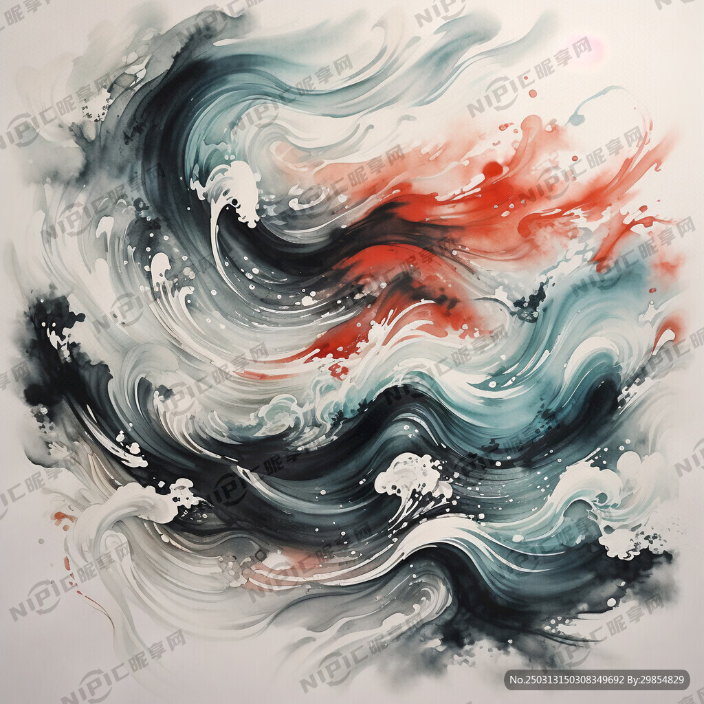 流动感国潮祥云