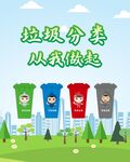 垃圾分类从我做起