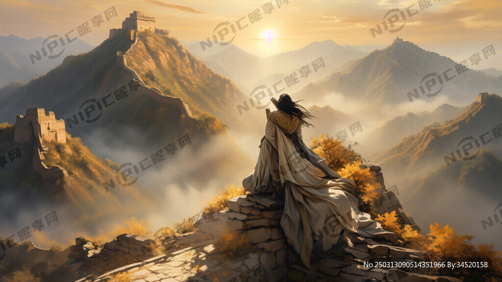 气势磅礴 壮丽风景 青山绿水