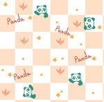 棋盘格熊猫