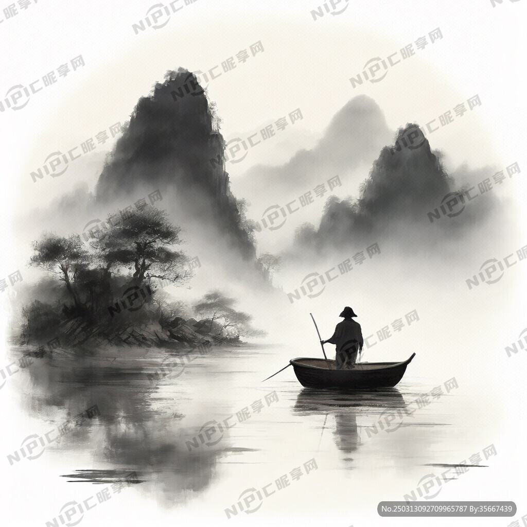 美丽的中国山水画