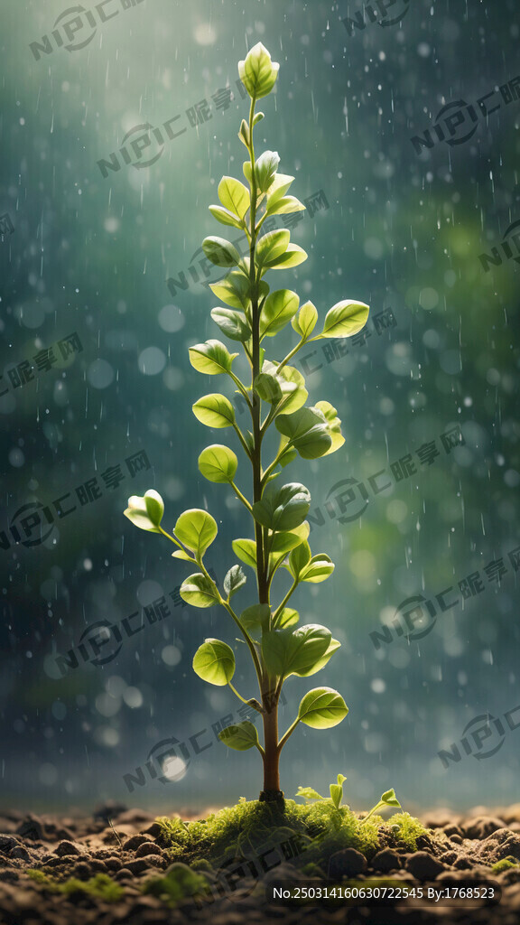 春意萌动 万物生长 绿芽