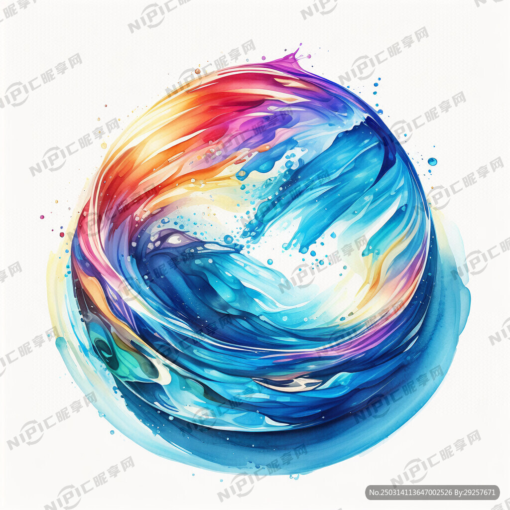 水色渐变隔离带