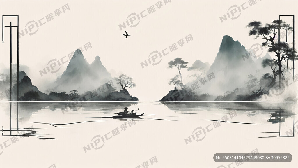 设计一个平面图 唐代的色彩元素