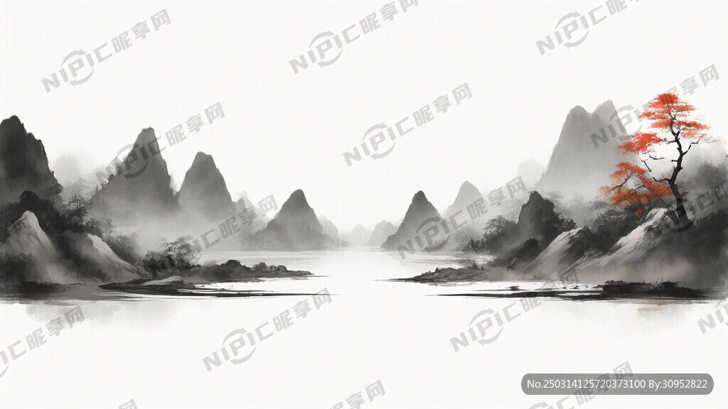 设计一个平面图 唐代的色彩元素