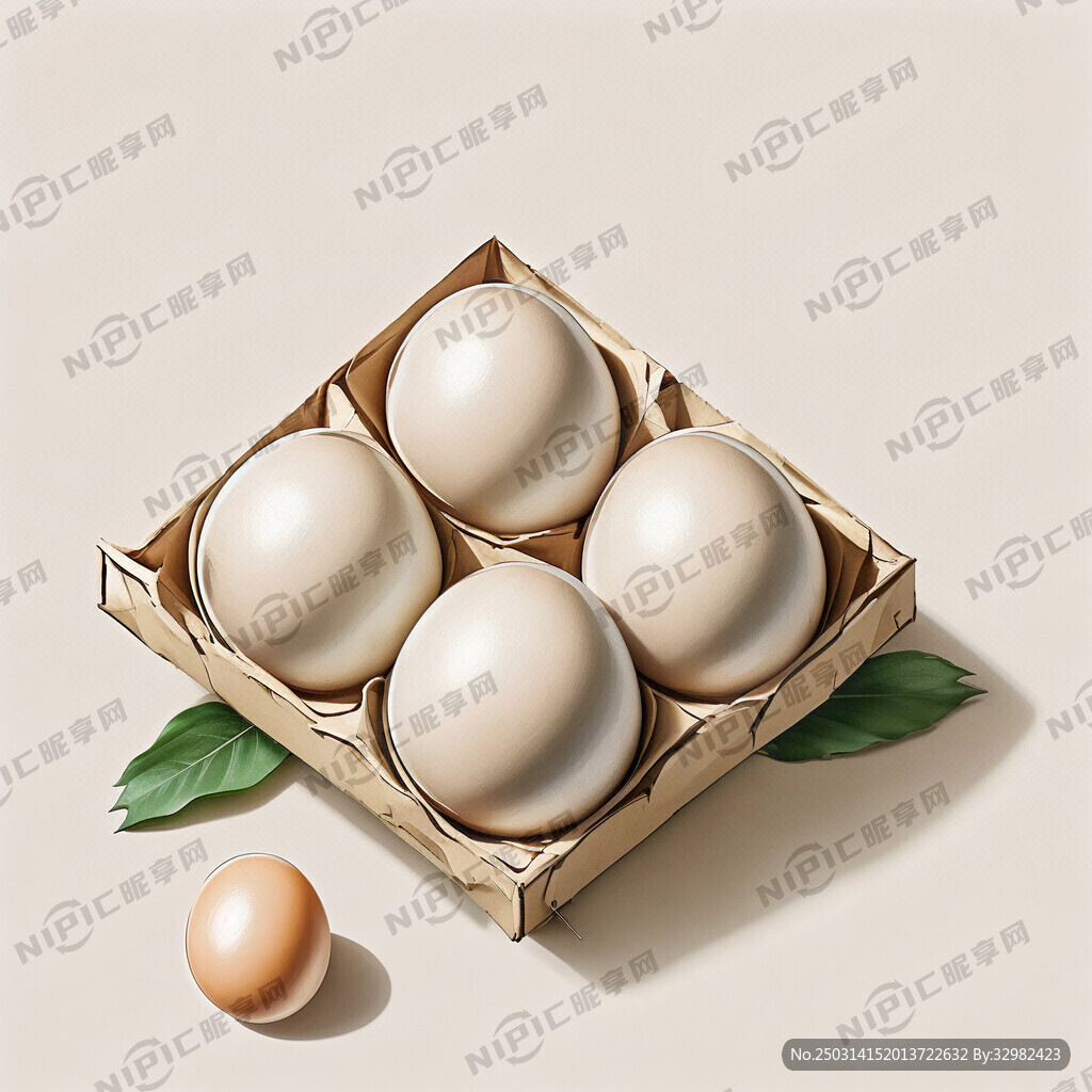 鸭蛋包装平面图 要求清新简洁