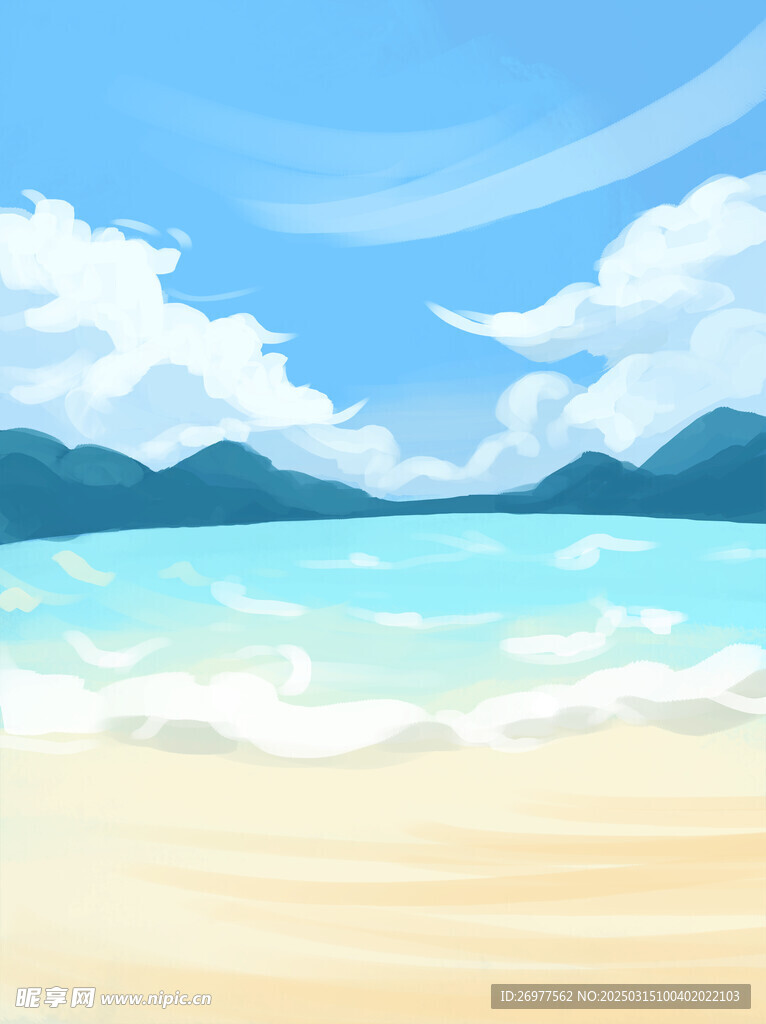海边背景