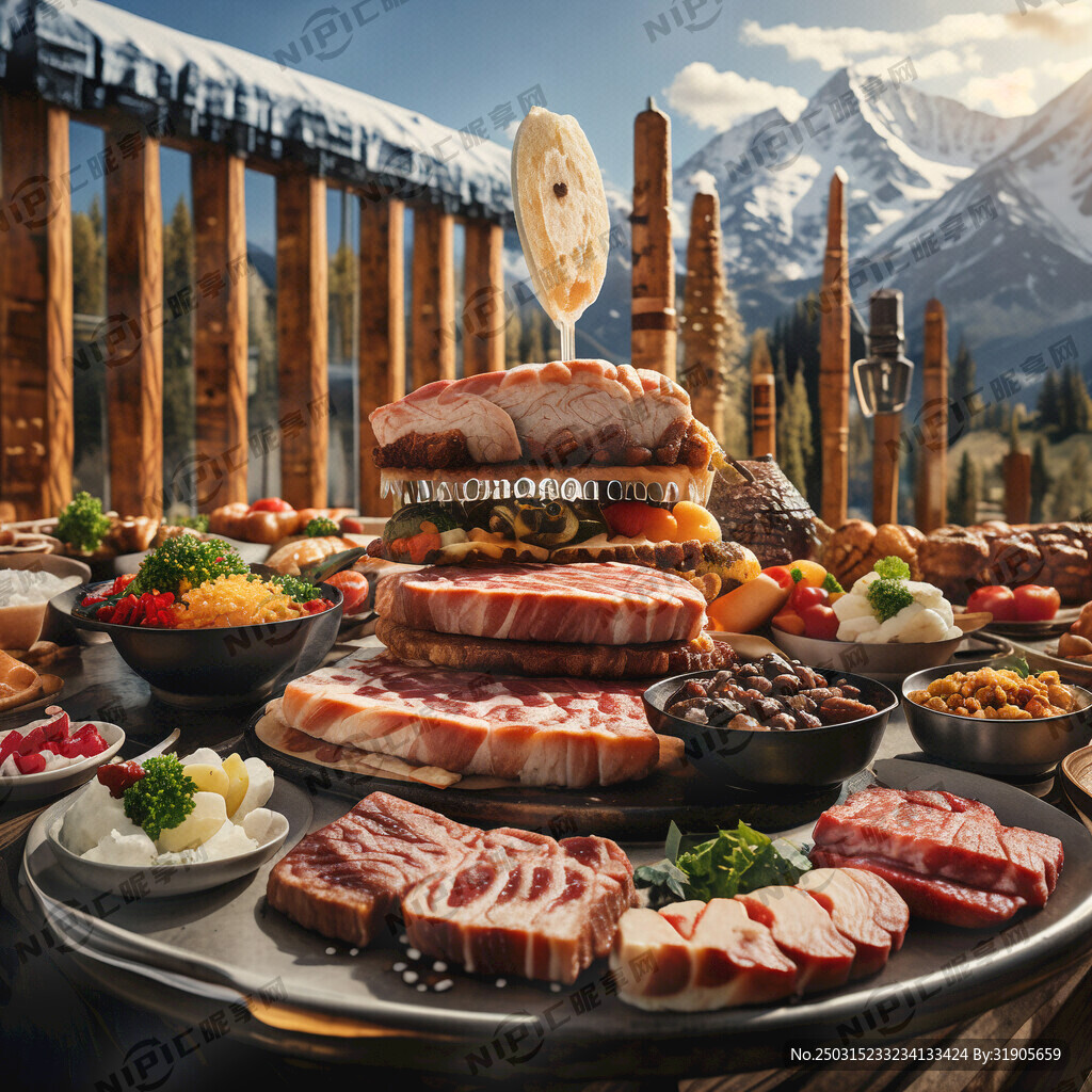 阿尔卑斯牛排自助