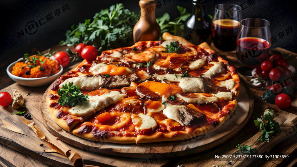 阿尔卑斯牛排披萨红酒自助