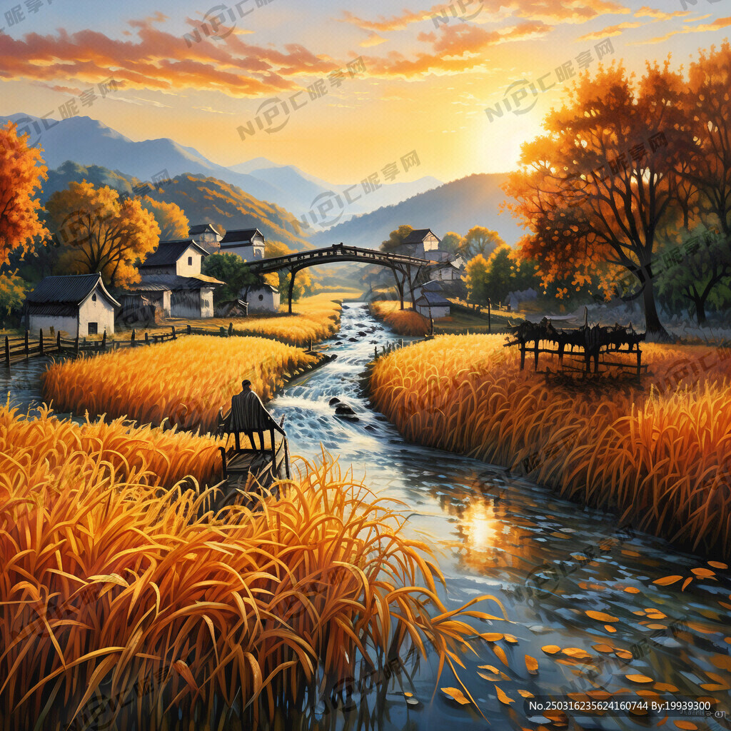 超高清 细节刻画 江南风景