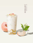 白桃茉莉奶绿