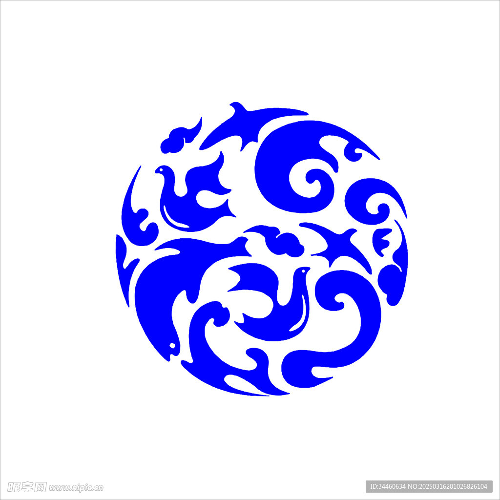 园形图案