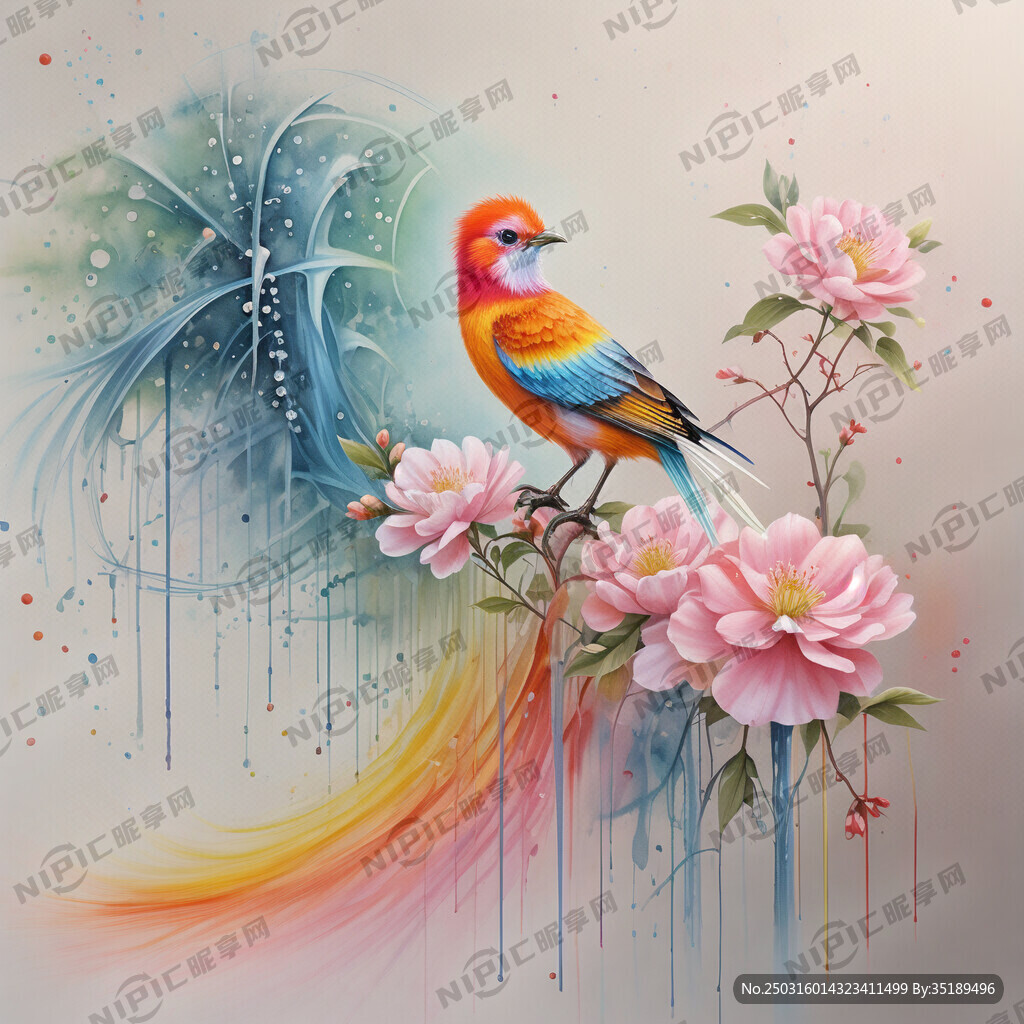 乔迁之喜 彩虹色彩 只要字