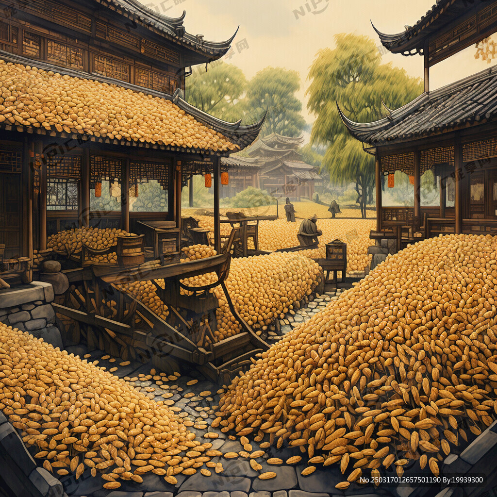 江南庭院 传统元素 长焦镜头