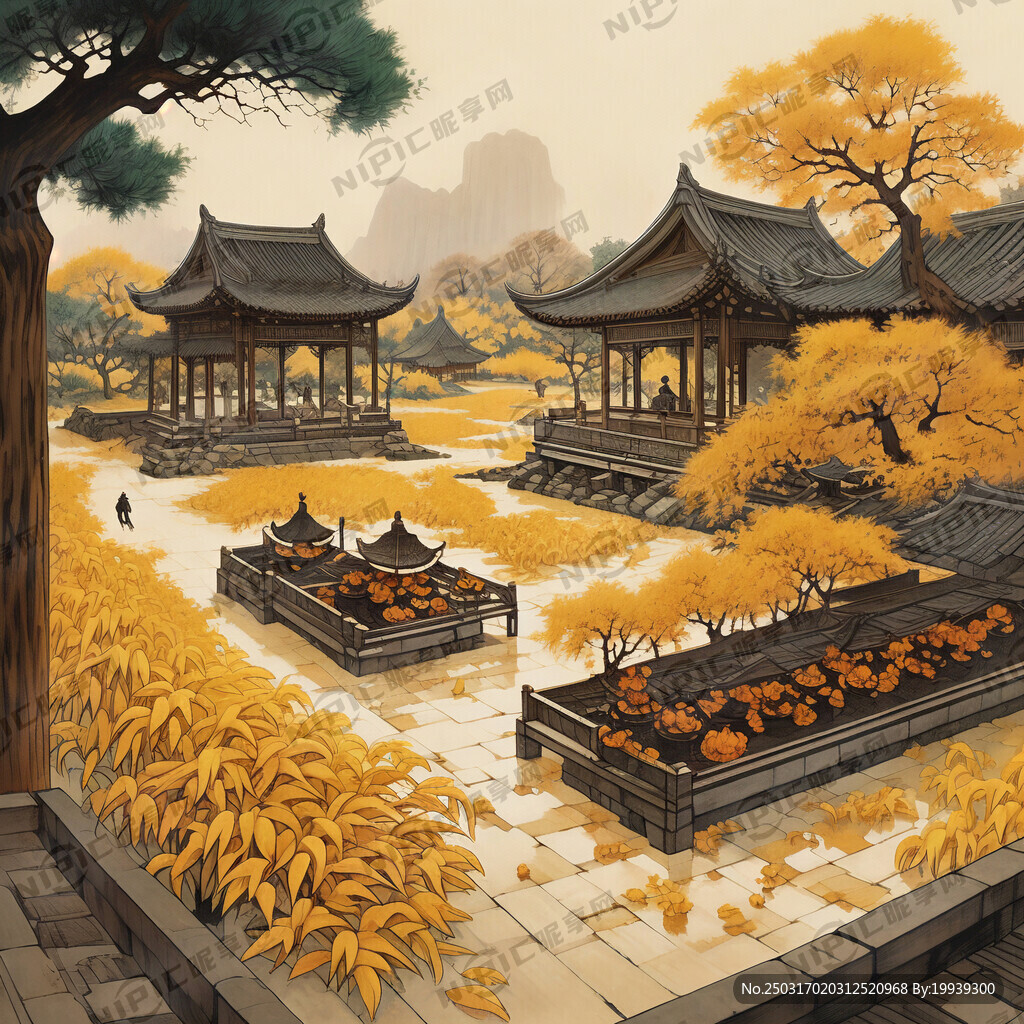 江南庭院 传统元素 中焦镜头