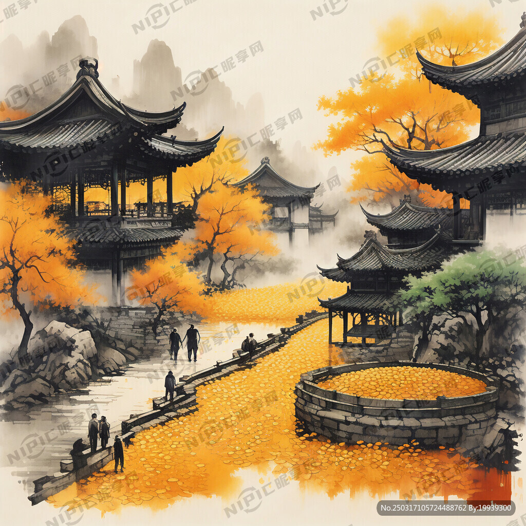 江南庭院 传统元素 长焦镜头