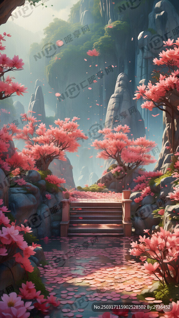 游戏梦幻唯美新中式风景 超高清
