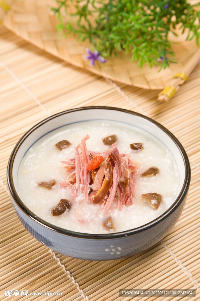 鸭肉粥