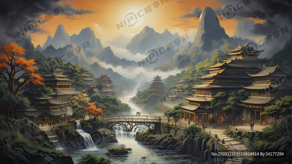 立体空间布局生态科技底层自然之