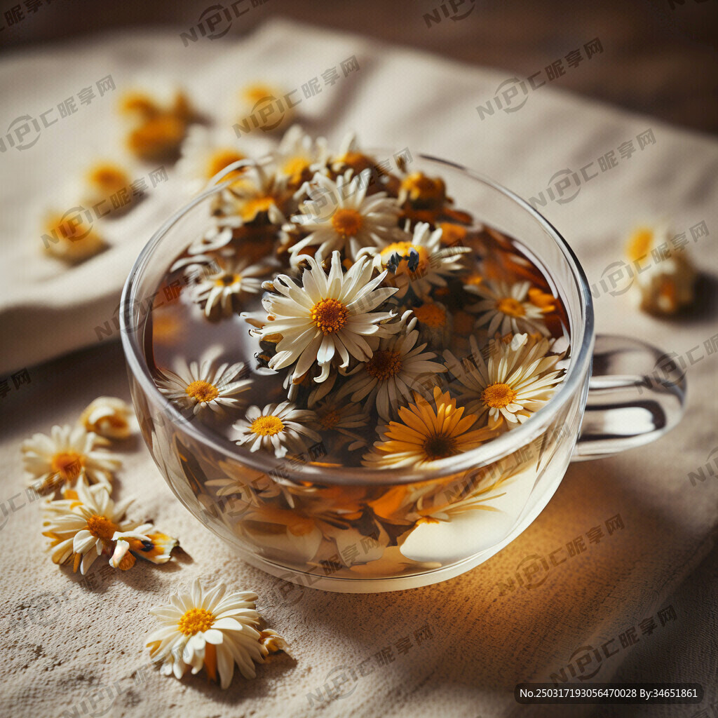 菊花泡水