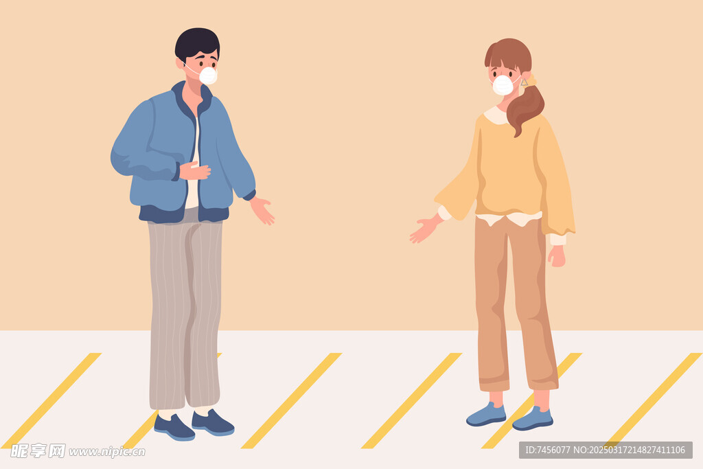 矢量人物插画素材