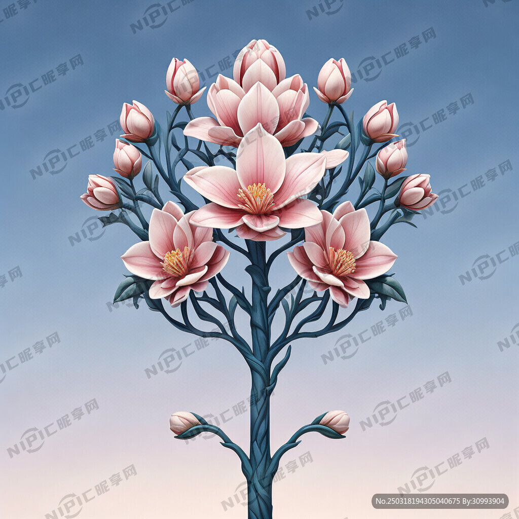 玉兰花标志