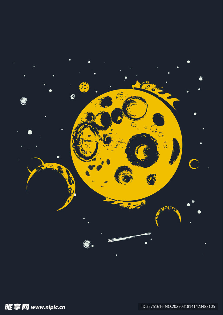 星球插画