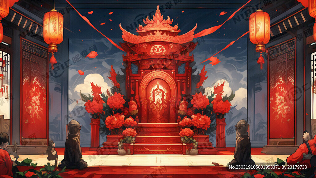 活动背景图设计。主题泰兴围安仁