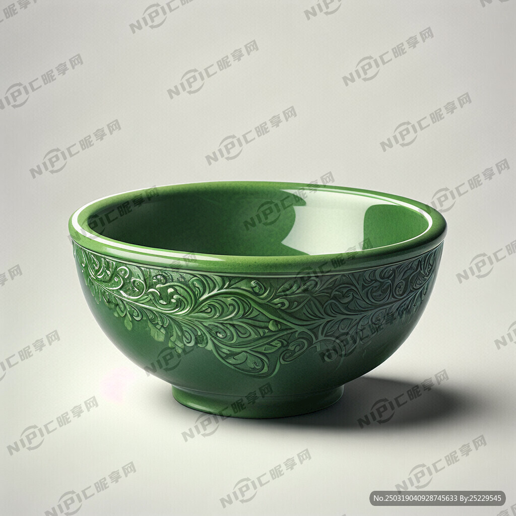 绿色的碗