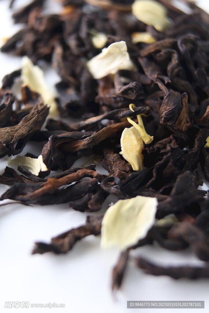 桂花茶普洱小泡茶
