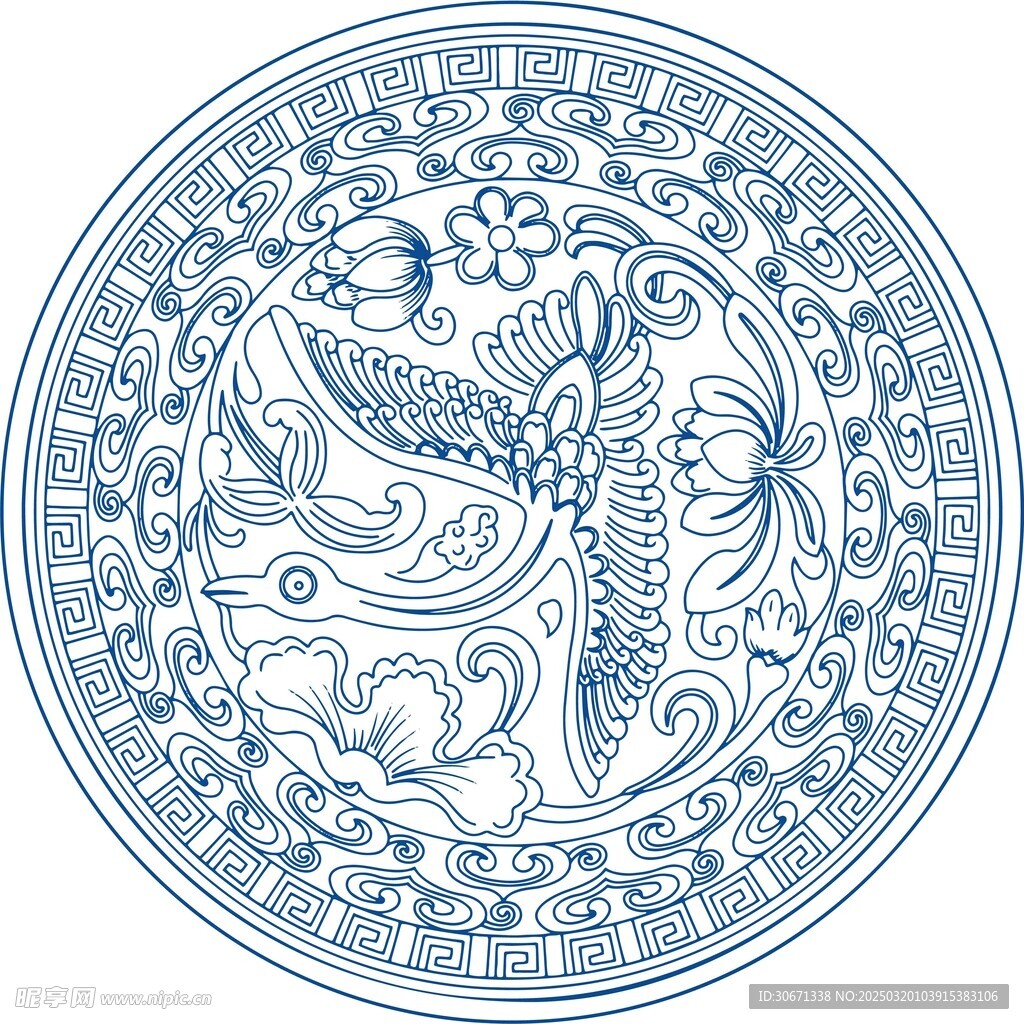 宋瓷器图案
