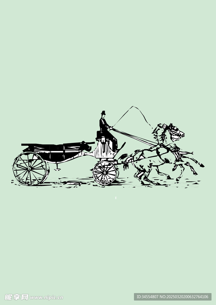 卡通欧式插画