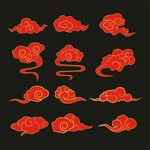 矢量祥云