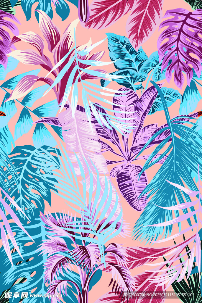 热带花