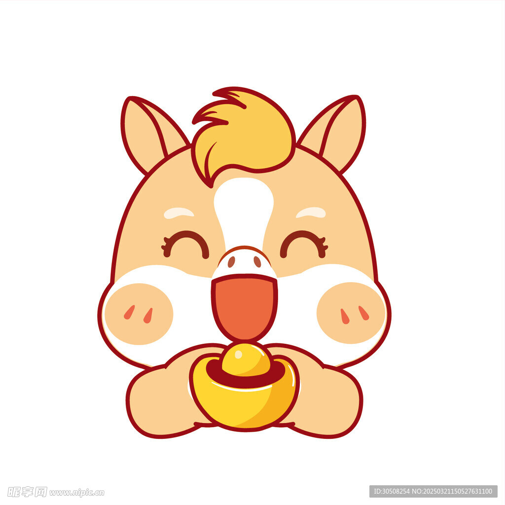 马宝宝头像可爱表情包