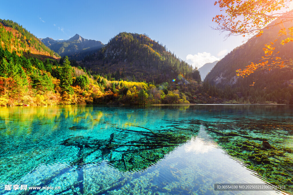 湖泊图片摄影图__山水风景_自然景观_摄影图库_昵图网