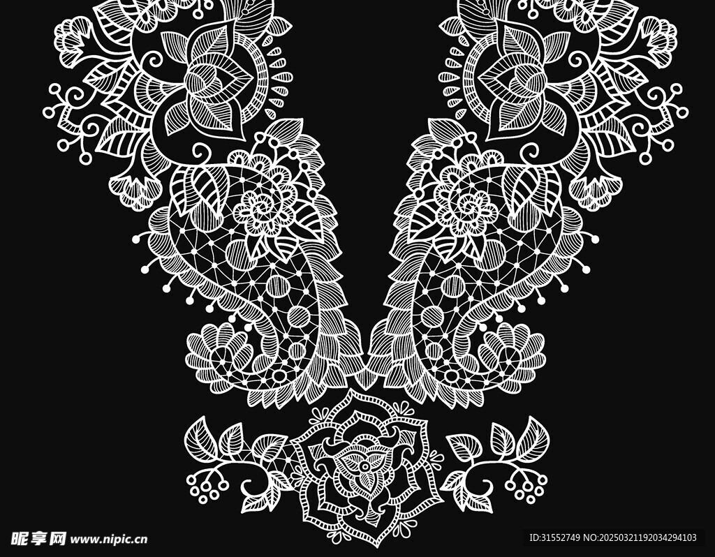 蕾丝花