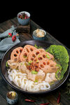 莲藕瘦肉汤粉