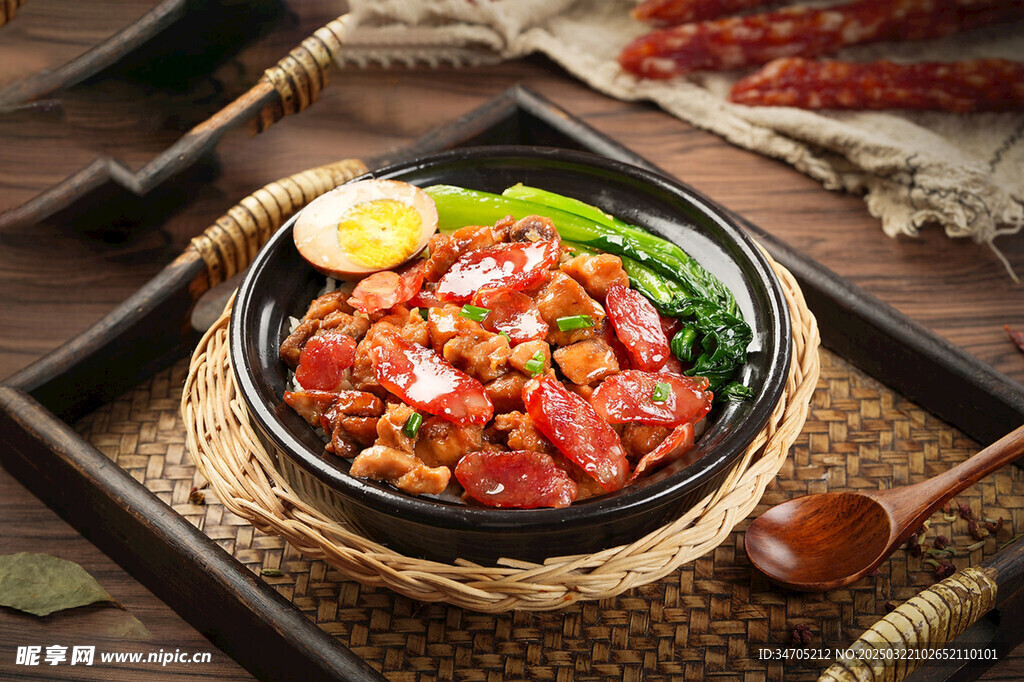 煲仔腊味饭