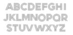 线条英文字母