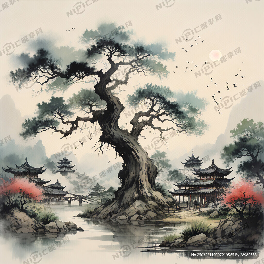 古榕 乡镇 桂剧 田园