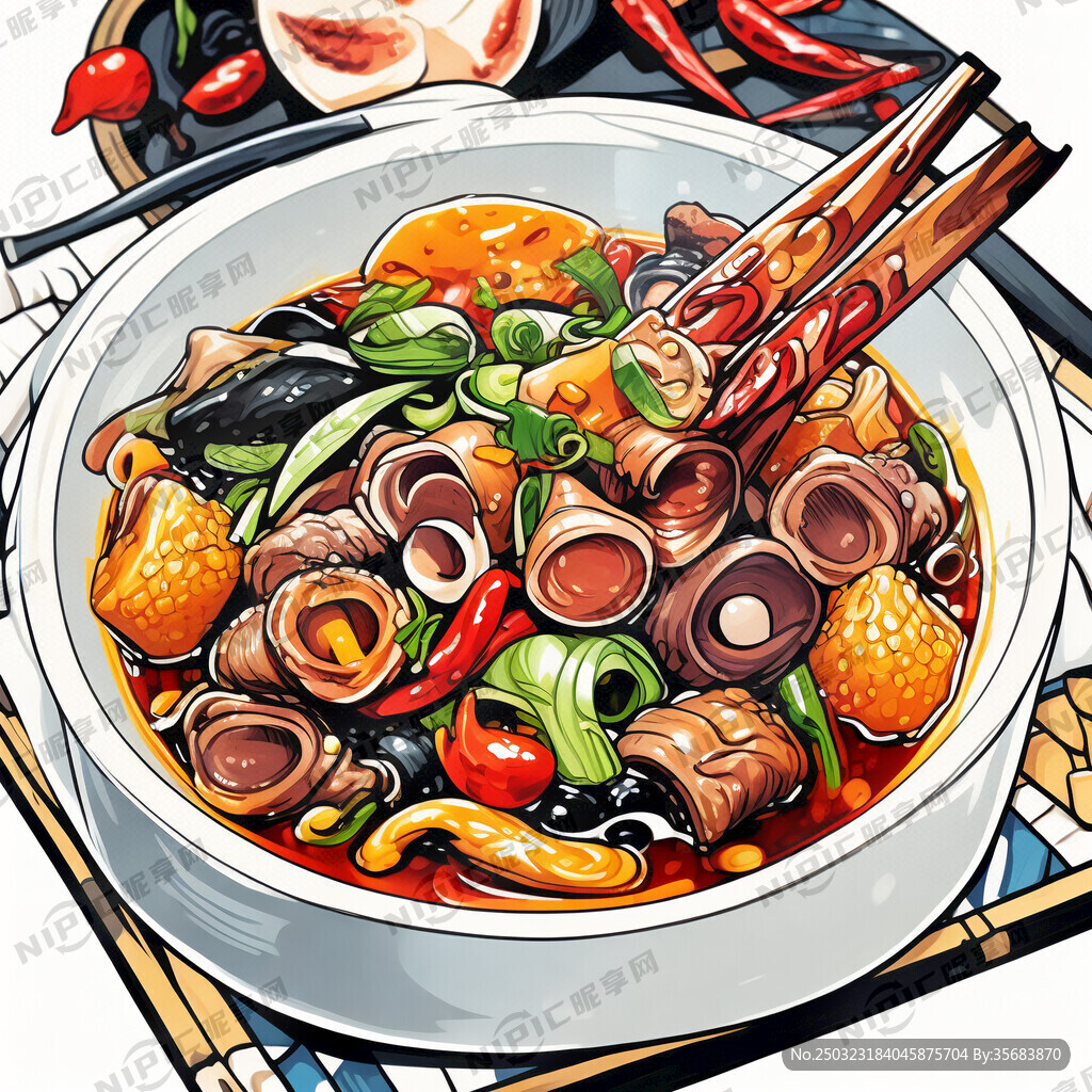 漫画版色香味俱全广东牛杂不能有