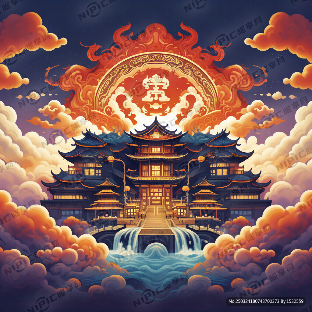 云涧酒店　祥云　民俗　字体　标