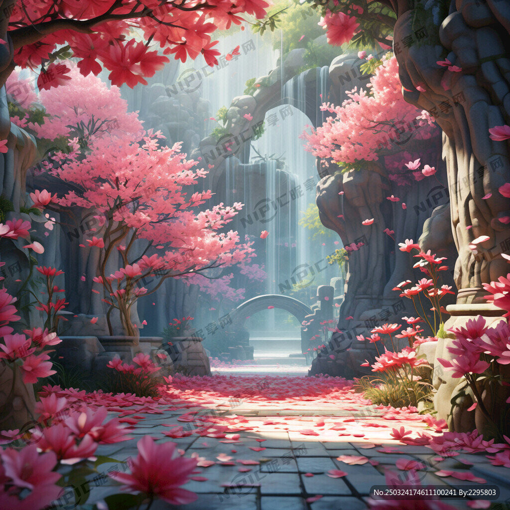 游戏梦幻唯美新中式风景 超高清